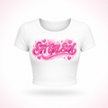 PINK LEMONADE SFT GRL CROP TEE