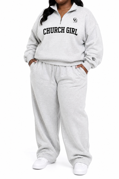 COZY CAFÉ QUARTER ZIP