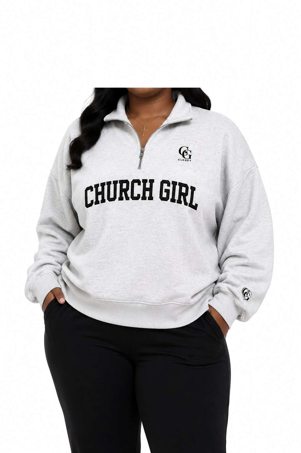 COZY CAFÉ QUARTER ZIP