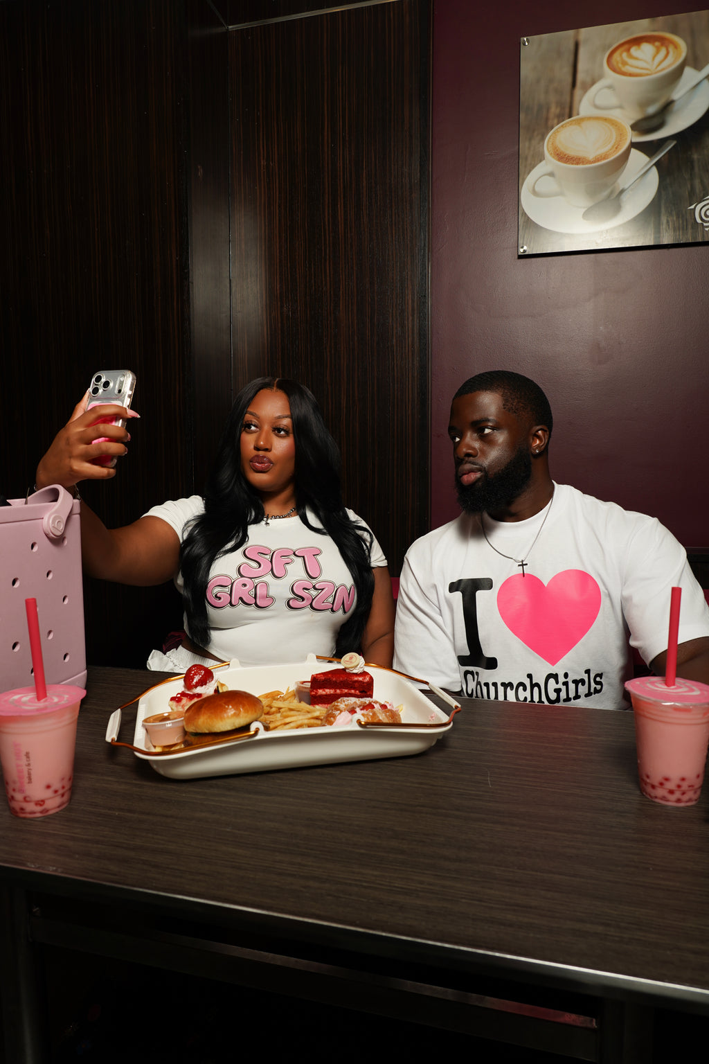 PINK LEMONADE CHURCH GIRLS TEE